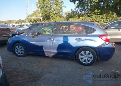 2016 Subaru Impreza 2.0I из США, поврежденный, VIN JF1GPAA64G8200626